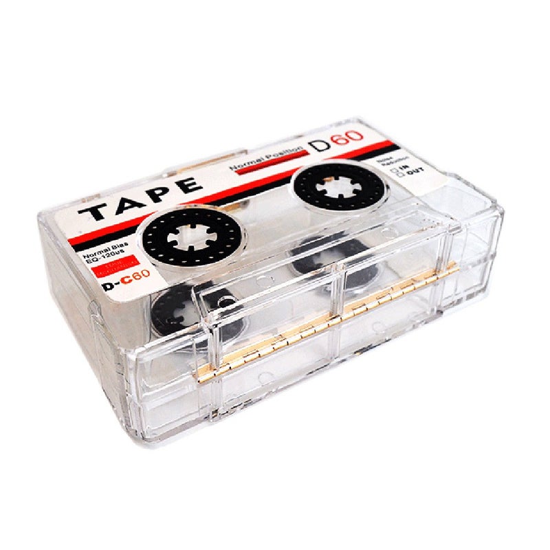 QZUnique Tape Shaped Shoulder Bag Radio Recorder PU Crossbody Bag Women's Retro Evening Bag Handbag Clutch Purse - Image 3